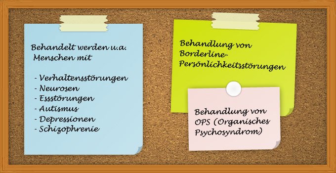 Pinnwand: Psychiatrie in der Ergotherapie, Würzburg